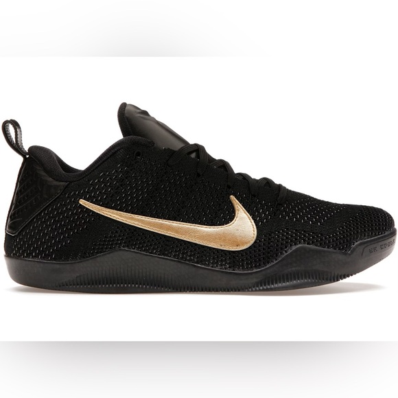 Nike Kobe 11 Elite Low Black/Gold size 8 MEN’S BASKETBALL SHOES - Picture 1 of 8